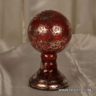 Christmas Decoration Glass Finial