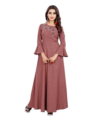 6 Colors Available Ladies Cotton Designer Kurti