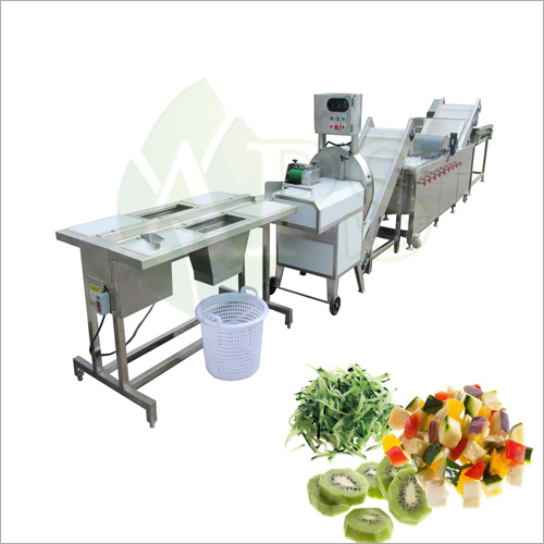 Salad Cutting Washing Vegetable Machine