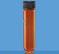 Amber Colour Culture, Tubes, Media, Round  Bottom, with Screw Cap and PTFE liner.