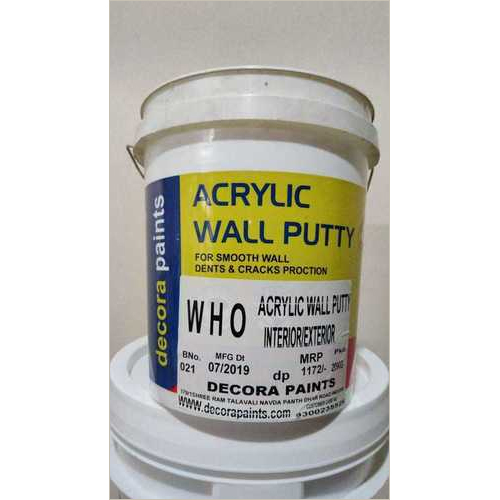Who Garade Acrylic Wall Putty