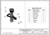 Water Jet Spray Nozzle