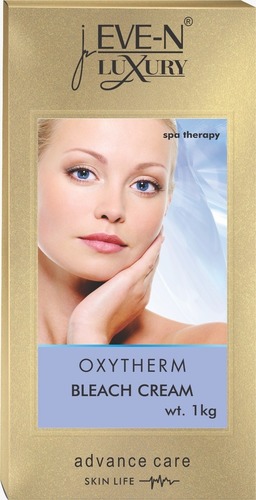 EVE-N Luxury Bleach Cream - 1 kg | White Color, Skin Brightening and Lightening, Easy to Use for Men and Women, Single Use