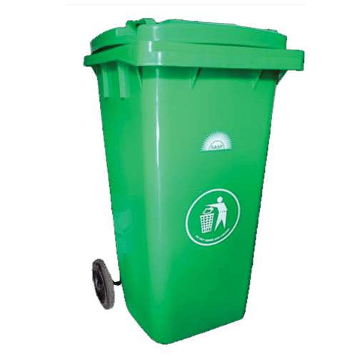 Wheeled Dustbin Length: 18X18X34 Inch (In)