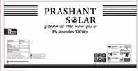 320 WATTS 24V Solar Panel