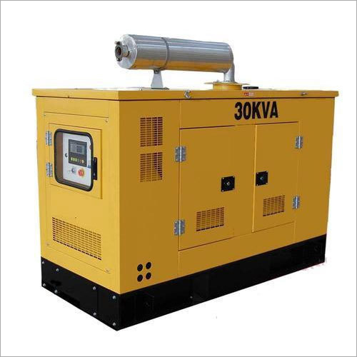 30 KVA Silent Generator - Three Phase High Pressure Electric Start Customized Dimensions | Versatile Application for Mechanical & Electrical Industries