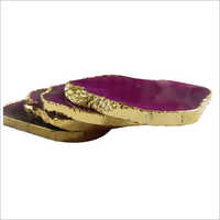 Purple Agate Coaster