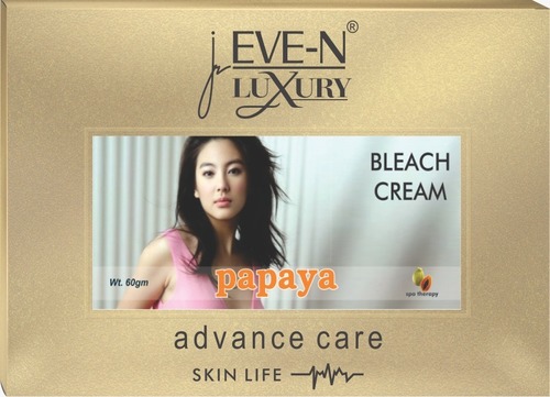 Eve-N Luxury Bleach Cream Papaya 60 G Age Group: Women