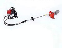 Backpack Brush Cutter - 52cc 2-stroke Engine, 7kg Weight, High Rpm Of 8000 | Metal Garden Forks, Triller Guard Handle, Spare Blade Included