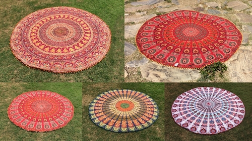 Mandala Round Table Covers