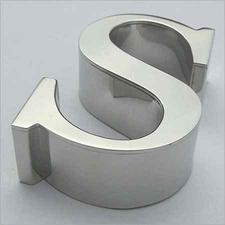 Stainless steel 3d letters