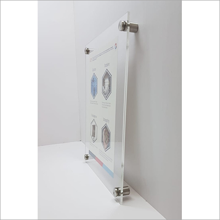 Reception Signage With Acrylic Application: Outdoor