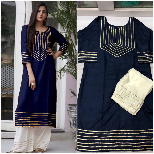 Available In Multicolored Ladies Chanderi Salwar Suit