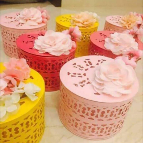 Metal Decorative Cake Box
