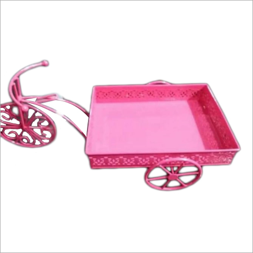 Pink Metal Rickshaw