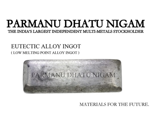 Eutectic Alloy Ingot ( Low Melting Point Alloy Ingot ) Application: Casting