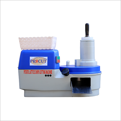Potato Jali Lattice Chips Cutting Machine