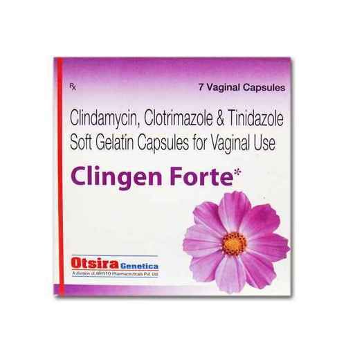 Clindamycin Clotrimazole Tinidazole Soft Gelatin Capsule General Medicines