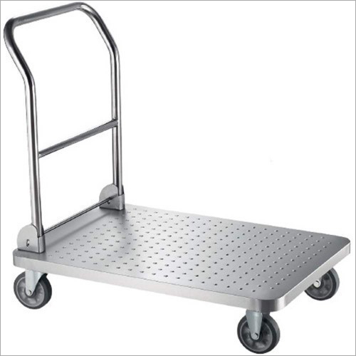 Manual Stainless Steel Plate Trolley