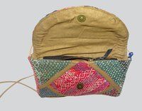 Hedrabadi Kantha Pouch Purse