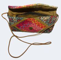 Hedrabadi Kantha Pouch Purse