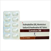 Montelukast Fexofenadine Acebrophylline Tablet