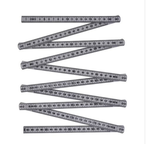 JC3004 Plastic Folding Ruler
