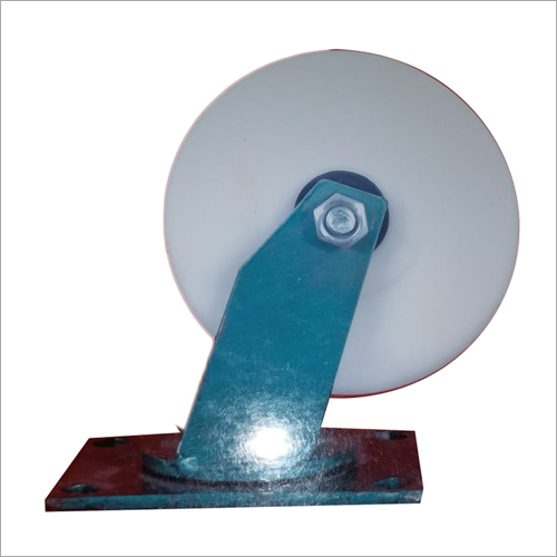 Nylon Castor Wheel - Customized Sizes, White Color | Graded Metal Structure, Non-Corrosive, High Load Capacity, Low Maintenance, Durable Performance