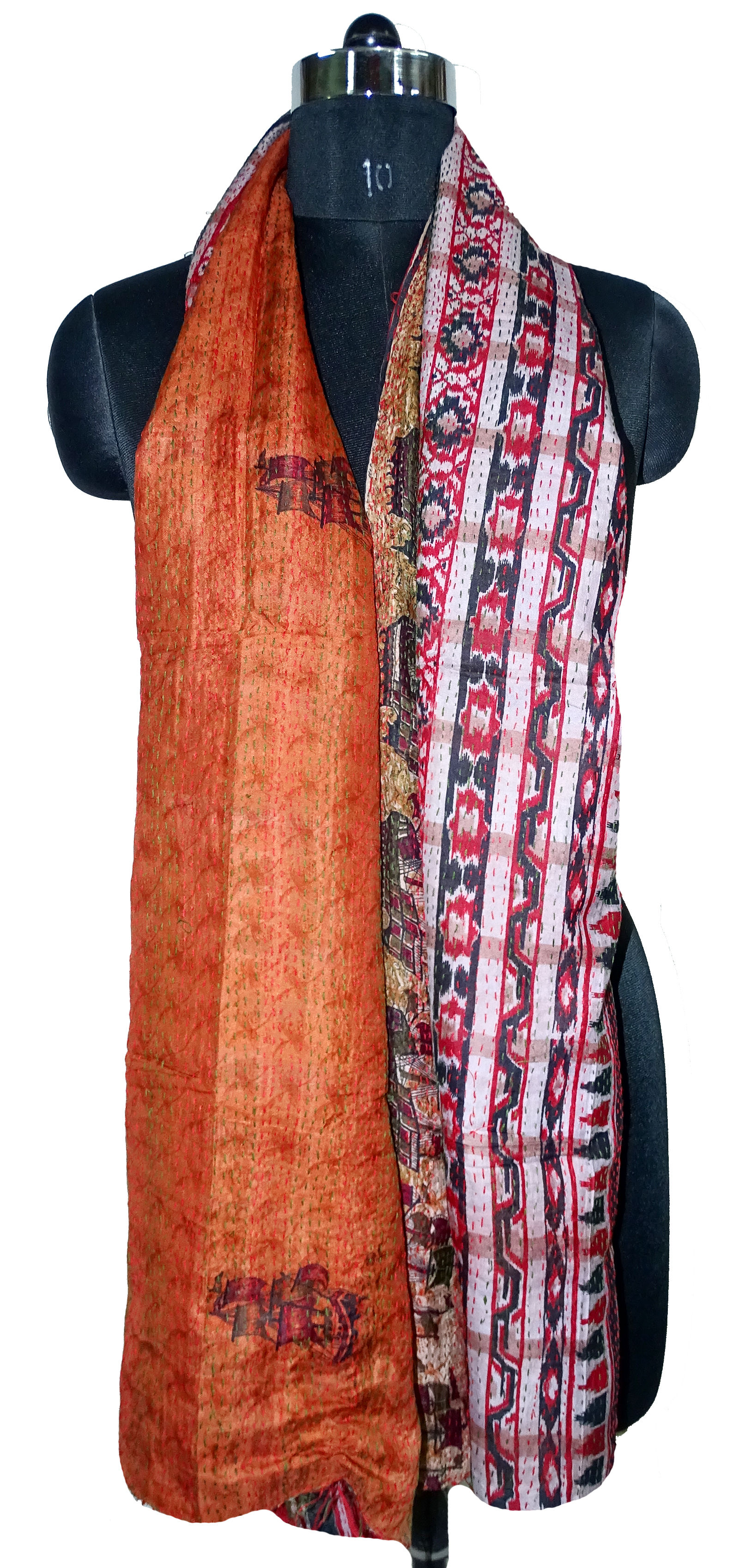 Silk Kantha Allover Scarves