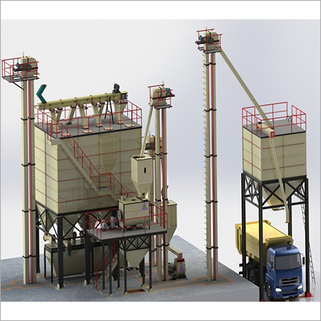 12 Tons\hr-15 Tons\hr Standard Feed mill Plant