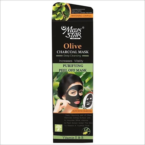 Black Moonstar Olive Charcoal Peel Off Mask