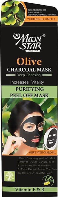 Moonstar Olive Charcoal Peel Off Mask
