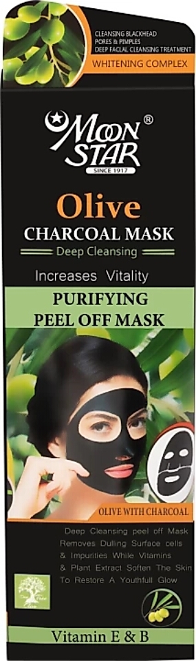 Moonstar Olive Charcoal Peel Off Mask