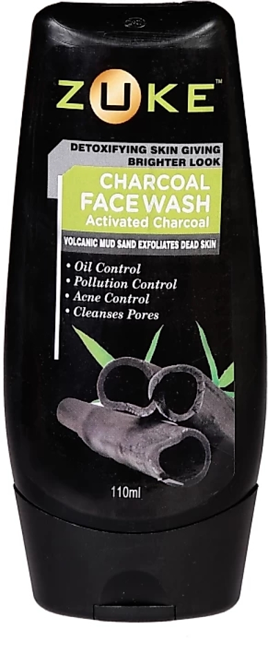 Zuke Activated CharCoal Face Wash