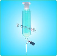 Dropping Funnels Cylindrical with Interchangeable Stopper