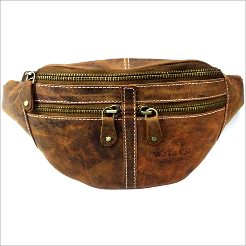 Multiple Color Available Leather Waist Bag
