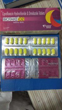 Ciprofloxacin 500 mg & Ornidazole 500 mg