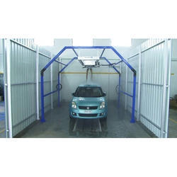 Automatic Car Washer - Hot Dip Galvanized Coating, 5.2x2.2x5.5 m Dimensions, 10 hp Monoblock Pump | Remote Connectivity, PLC Programming, Auto Sensor Underbody Wash