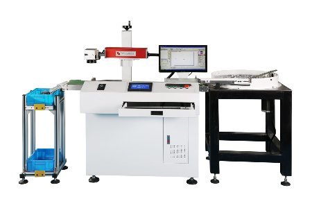 White Automation Laser Marking Machine
