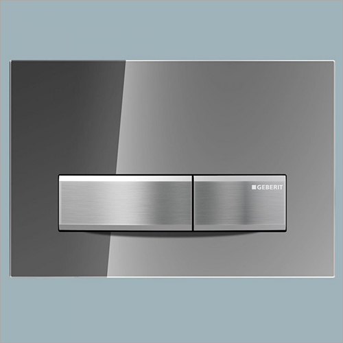 Flush Plate - Stainless Steel, Customized Size Rectangular Design | Wall Mounted, Easy Connect Pneumatic Hose Feature