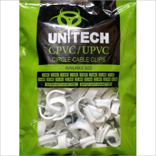 Iron Cpvc Circle Cable Clip 40Mm