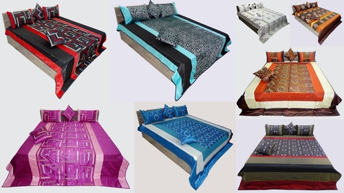 Printed Bed Sheets & Bed Covers 