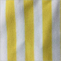 Pc Cotton Stripe Knitted Fabric - Cotton Material, Customized Length, 44-45 Inch Width | Lightweight, Hand & Machine Wash, Available In Various Colors, Suitable For All Seasons