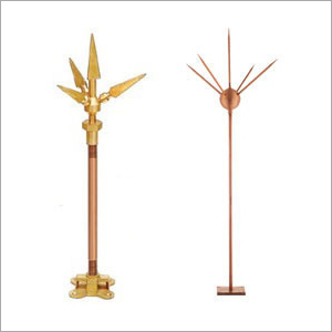 Copper Lighting Arrester - Customizable Dimensions in Millimeter, Multiple Color Options Available | Suitable for Industrial Applications, Rated Voltage 24-240 Volt
