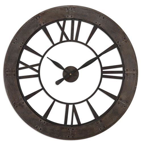 Bronze Wall Clock