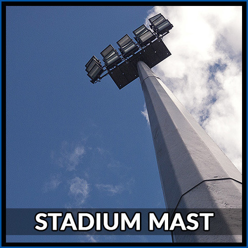 16 Mtr Stadium Mast Pole