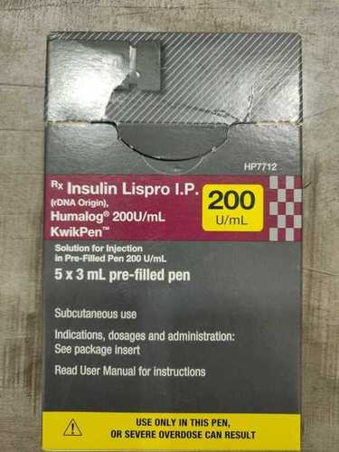 Insulin Lispro I.P 200U/ml By Distinct Lifecare
