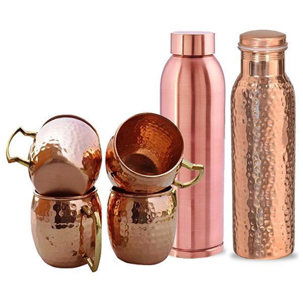 Copper Bottles & Cups