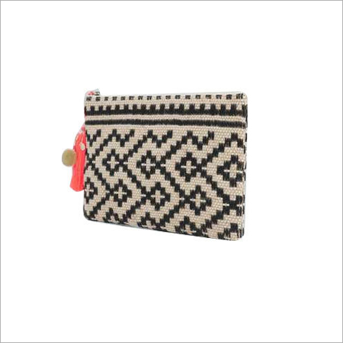 Printed Jute Pouch