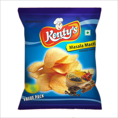 Masala Masti Potato Chips - 15g & 25g Sizes | No Added Color, No Artificial Flavour, Made with Potatoes, Spices, & Salt, 4 Months Shelf Life